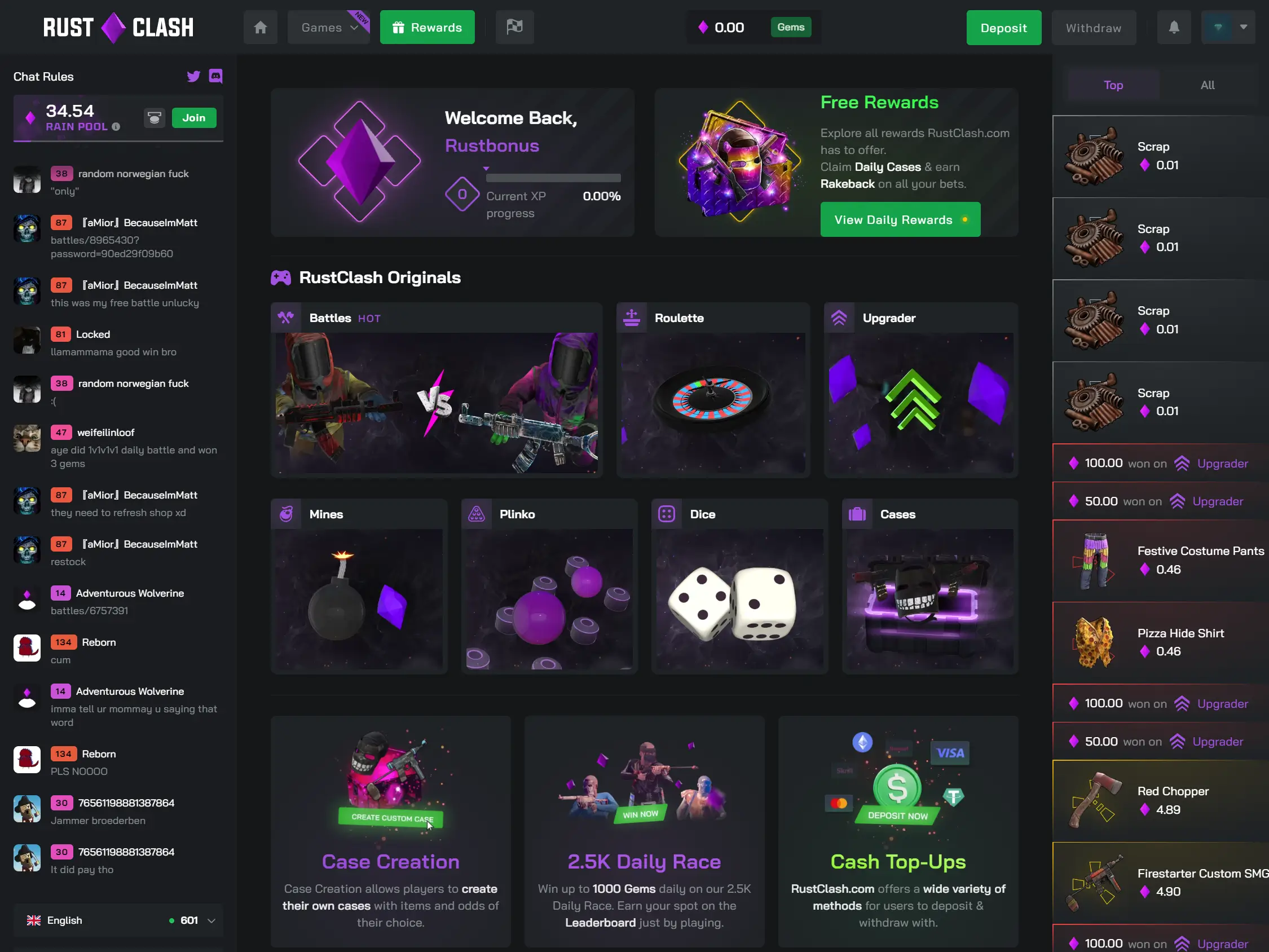 rustclash Home